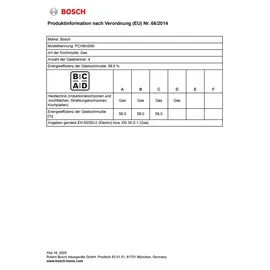 Bosch PCH6A5I90
