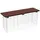 Estexo Gabionenbank 100 x 30 x 43 cm