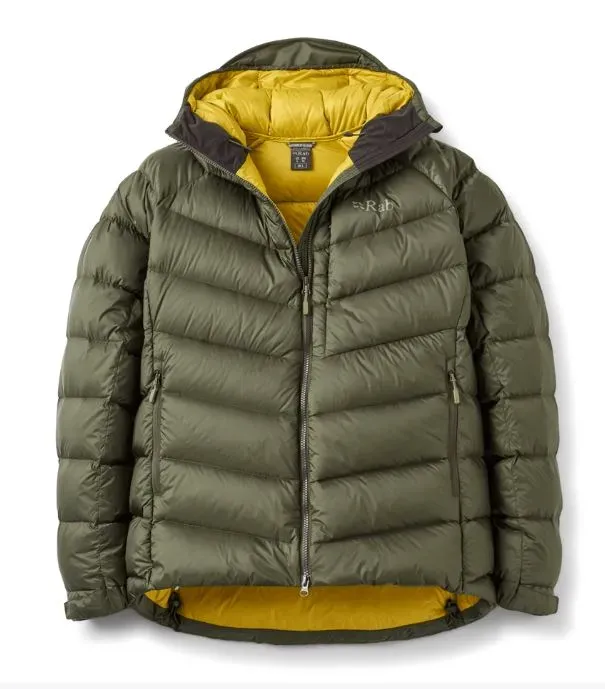 Rab Glaceon Pro Jacket - Daunenjacke - XL - Army