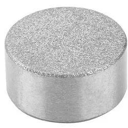 GRIPPERS UND EINSÄTZE RUND D2=10, L3=12, FORM:O RAU RAU, EDELSTAHL DIAMANT-OBERFLÄCHE
