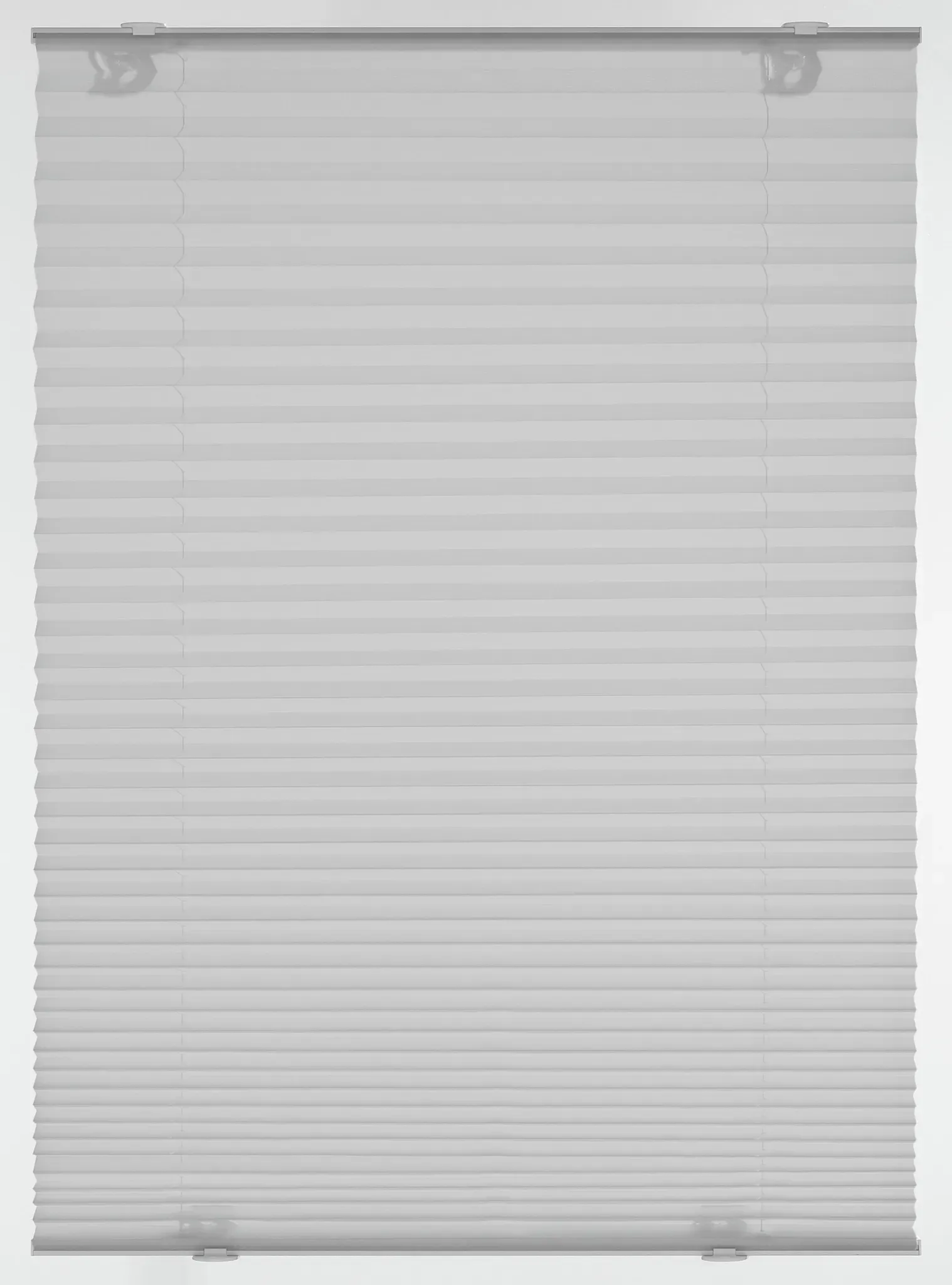 Dachfensterplissee GARDINIA, grau, B:36,6cm H:60cm, Obermaterial: 100% Polyester, Plissees, passend für Velux Dachfenster, in Crush-Optik