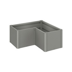 BIOHORT Pflanzbeet »Belvedere MINI«, quarzgrau-metallic, Metall