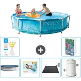Frame Pool Rund - 305x76 Cm - 7-teilig  S70