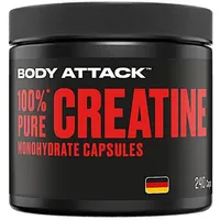 Body Attack 100% Pure Creatine Kapseln 240 St.