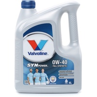 VALVOLINE Motoröl VALVOLINE Synpower 0W40, 4L