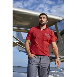 Jan Vanderstorm Doppelpack Poloshirt DAGFINN rot dunkelblau- 76/78