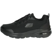 SKECHERS Arch FitHealth Care Professioneller Schuh für Damen, Schwarzes Textil-Synthetik, 38.5 EU
