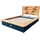 Axi Holzsandkasten Lina mit Spielwand und Plane braun/grau