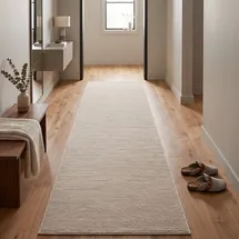 Sehrazat "LIMA, auch als Läufer", beige, Moderner Designer Teppich mit 3D-Effekt 80x150cm