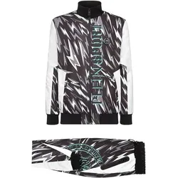 PLEIN SPORT Herren Sportanzug TIGER, Schwarz, L