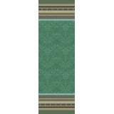 BASSETTI Maser Foulard aus 100% Baumwolle in der Farbe Waldgrün V1, Maße: 270x270 cm