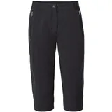 Vaude Farley Stretch Capri Hose III Damen Schwarz 38