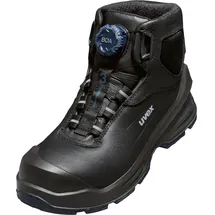 Uvex Sicherheitsschuhe, Stiefel schwarz 44