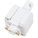 QAZQA Pendelleuchtenadapter für 1-phasiges Schienensystem Weiß
