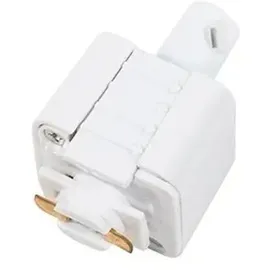 QAZQA Pendelleuchtenadapter für 1-phasiges Schienensystem Weiß