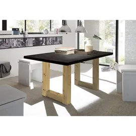 58 aufm Kessel Eila 180 x 75 x 90 cm Asteiche/schwarz