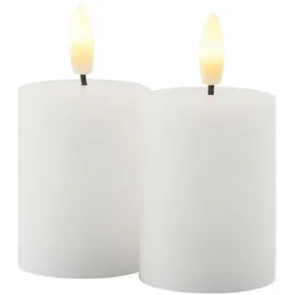 Sirius Home Sille Mini LED-Kerze 6,5 cm weiß 2 St.