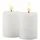 Sirius Home Sille Mini LED-Kerze 6,5 cm weiß 2 St.