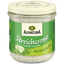Alnatura Bio Streichcreme Gartenkräuter, Gurke, 180G