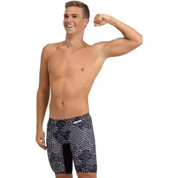 Arena Herren Badehose Kikko Pro Swim Jammer Schwarz/Multi 28