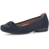 Gabor Ballerina »FLORENZ«, Business Schuhe, Slipper mit modischem Knoten, Weite G Gr. 38,5, EU - 38.5 EU