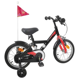 vidaXL Kinderfahrrad 12 Zoll schwarz