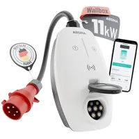 Absina Mobile Wallbox Typ 2 (11 kW, 16 A) - 9,5 m Kabel