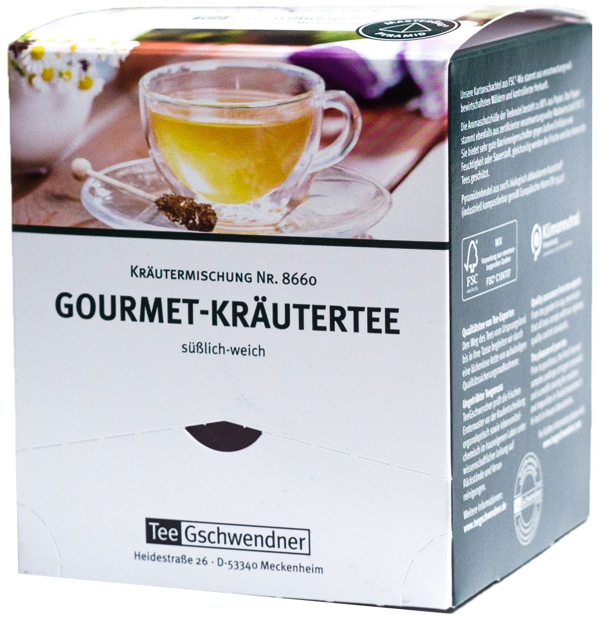 TeeGschwendner Gourmet-Kräutertee Filterbeutel 12x1,5 g