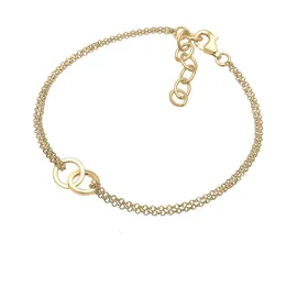 Elli Kreis Verbundenheit Armband gold 925 Sterling Silber