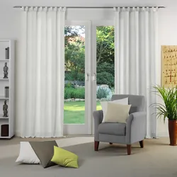 Vorhang WIRTH "Lahnstein" Gr. 3, beige (natur), B:132cm H:225cm, Polyester, Gardinen
