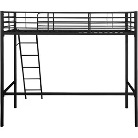 OTTO home Hochbett Hayo 208 x 159 x 186 cm Metall schwarz