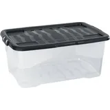 CEP Aufbewahrungsbox 60 x 40 x 25 cm 1-tlg. schwarz, transparent