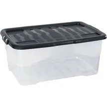 CEP Aufbewahrungsbox 60 x 40 x 25 cm 1-tlg. schwarz, transparent