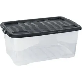 CEP Aufbewahrungsbox 60 x 40 x 25 cm 1-tlg. schwarz, transparent
