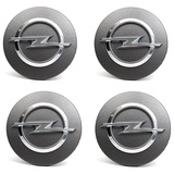 4 Stück Kappen Radnabenabdeckungen Radnabenkappen für Opel Insignia Sports Tourer (B) 2020-53mm, Auto-Tuning Dekoration Zubehör Zentralen Logo Teilewasserdicht