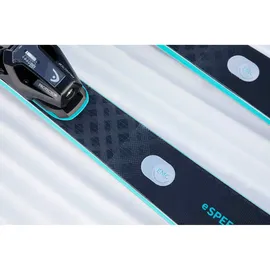 Head Supershape e-Speed Ski Set Schwarz 177 cm