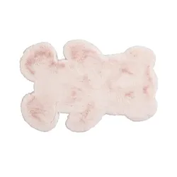 Kinderteppich  Teddy , rosa/pink , Synthetische Fasern , Maße (cm): B: 60 H: 2,5