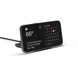 Native Union Rise Solo Qi2 Wireless Charger Schwarz