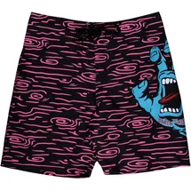 Santa Cruz Badeshorts Screaming Hand Braun 28