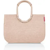 Einkaufstasche loopshopper L Frame Twist Coffee