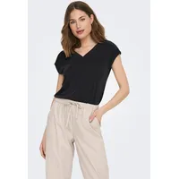 Only Shirt 'Free' - schwarz, - XS