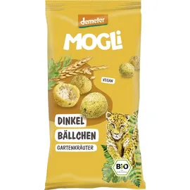 Mogli Bio Knabber Gebäck Dinkel Bällchen Gartenkräuter