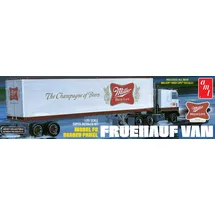 Round2 AMT - 1/25 Fruehauf 40' Semi Trailer (Miller Beer) - Plastikmodellbausatz