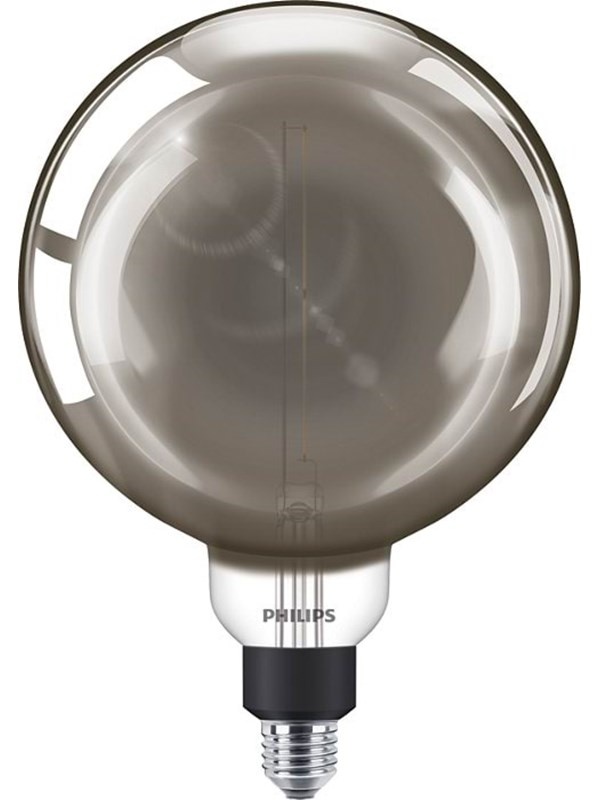 LED-Lampe Giant Ø200 mm 6,5W/818 (20W) Smoky Dimmable E27