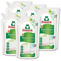 FROSCH Frosch Weichspüler Mandelmilch 1 Liter pflegend mit Mandelmilch (5er P Weichspüler