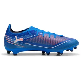 Puma Ultra 6 Match FG/AG Fußballschuh, Blue White-Glowing Red, 48 1⁄2