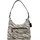 Burkely Animo Schultertasche Leder Schwarz/Grau