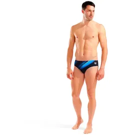 Arena Light Swim Badeslip Schwarz/Blau M