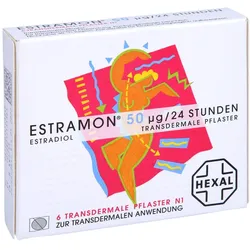 ESTRAMON 50 μg/24 Stunden transdermale Pflaster 6 St