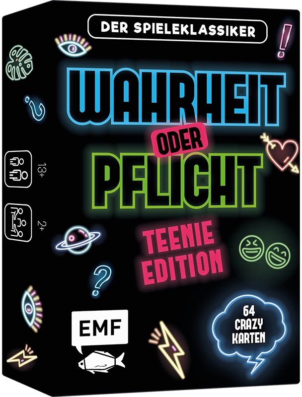 EDITION,MICHAEL FISCHER - Kartenspiel: Wahrheit oder Pflicht - Teenie Edition